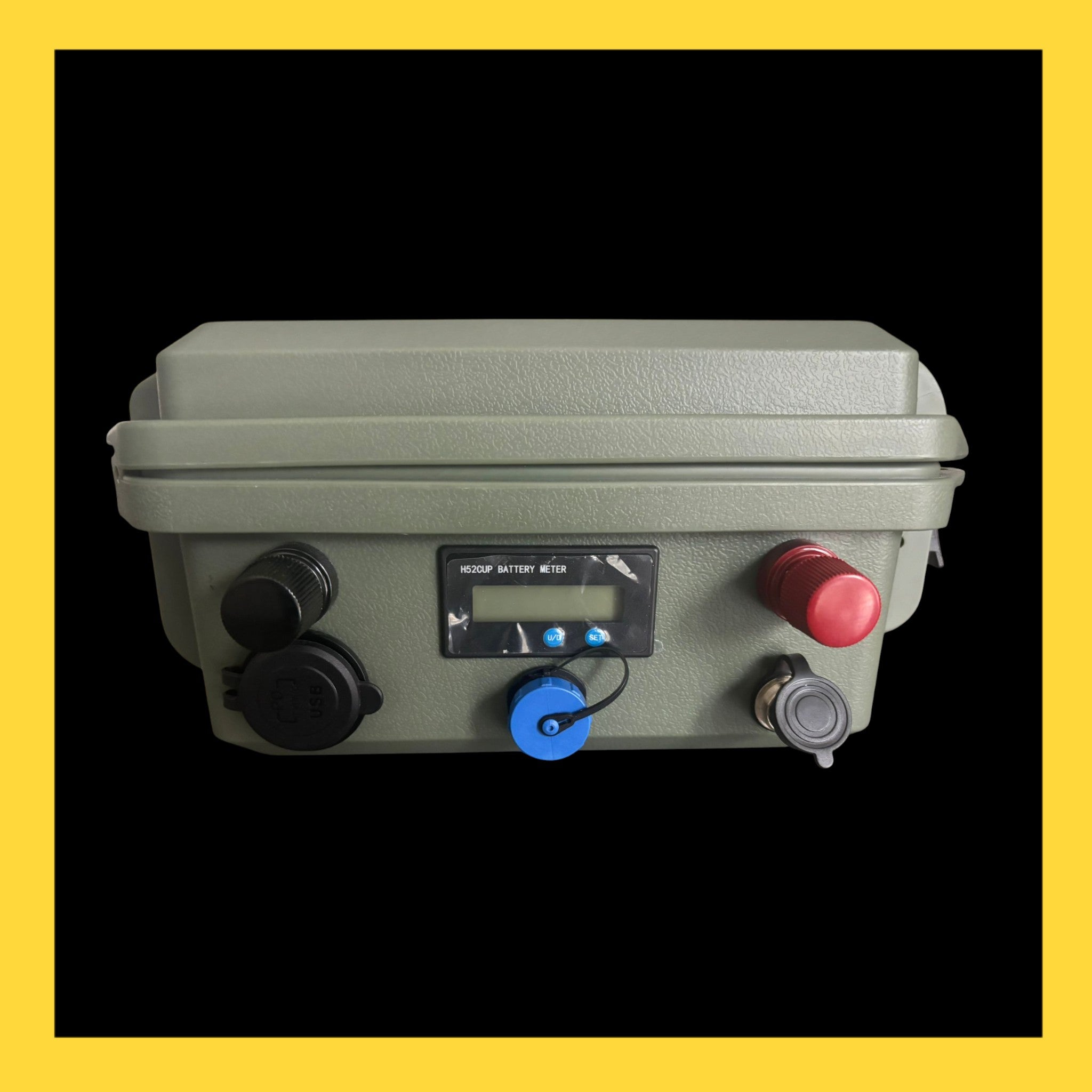 LiFePO₄ 12.8V 100Ah deep cycle battery (model LFP12100-JC) with 6000+ cycles and integrated BMS. - Boat Charge Solutions