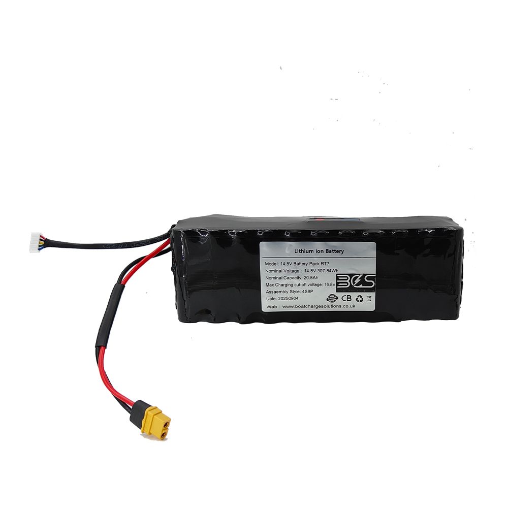 RT7 boat batteries  - 9600mah - 12800mah - Boat Charge Solutions