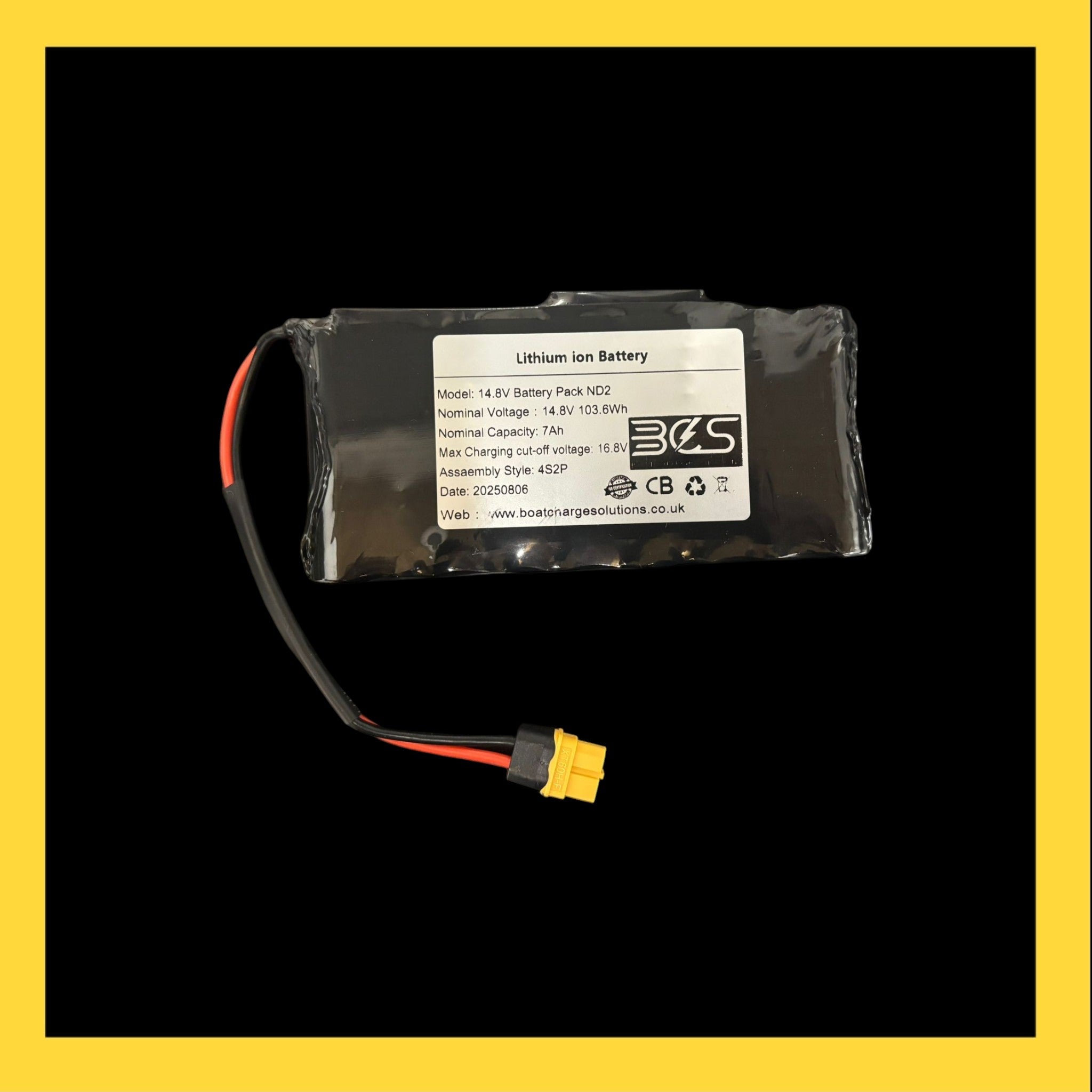 New Direction ND2 - NDS  Lithium Bait Boat Battery Bundle - 2 Batteries + Charger | Boat Charge Solutions - Boat Charge Solutions