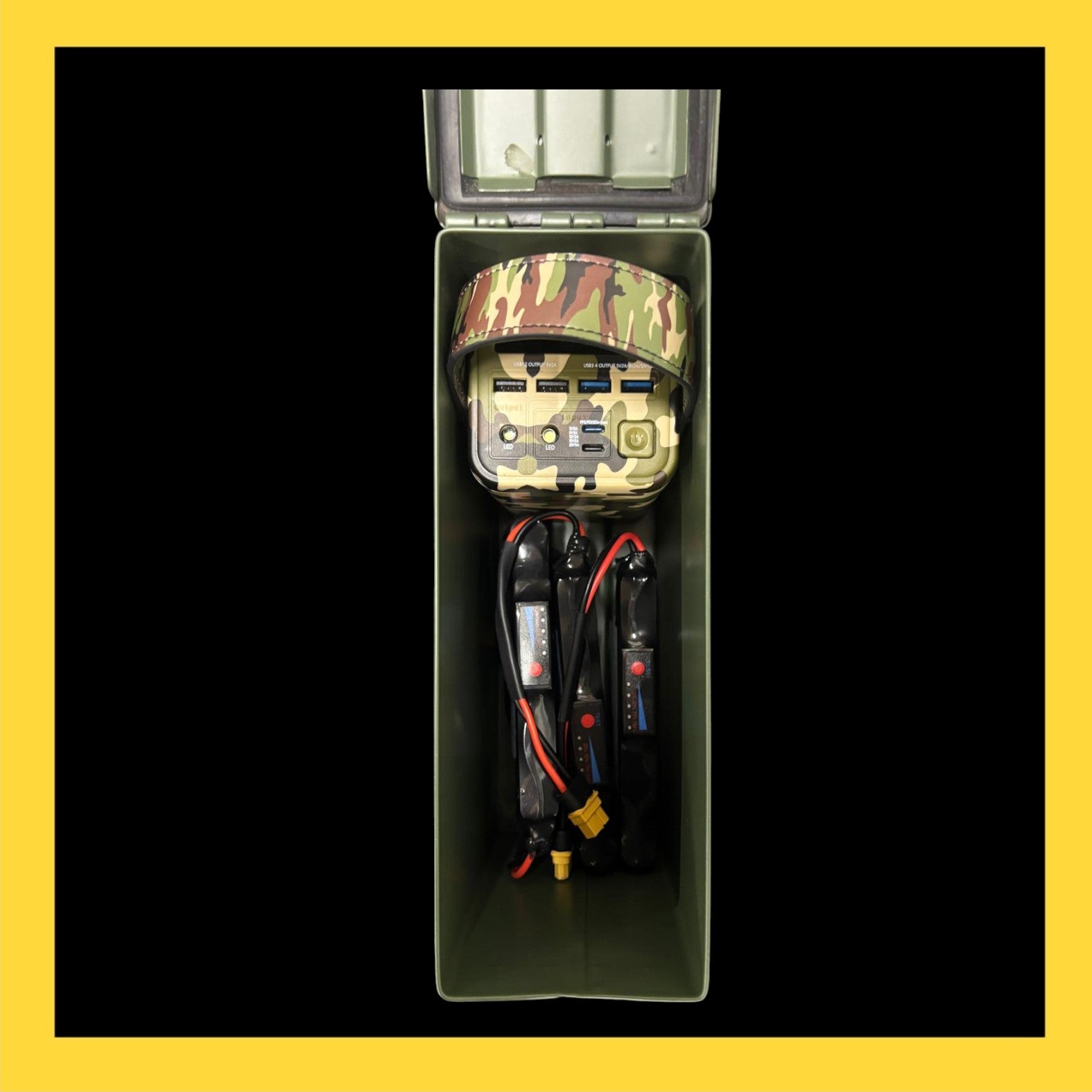 Ammo Fireproof Safety Storage Box - Boat Charge Solutions