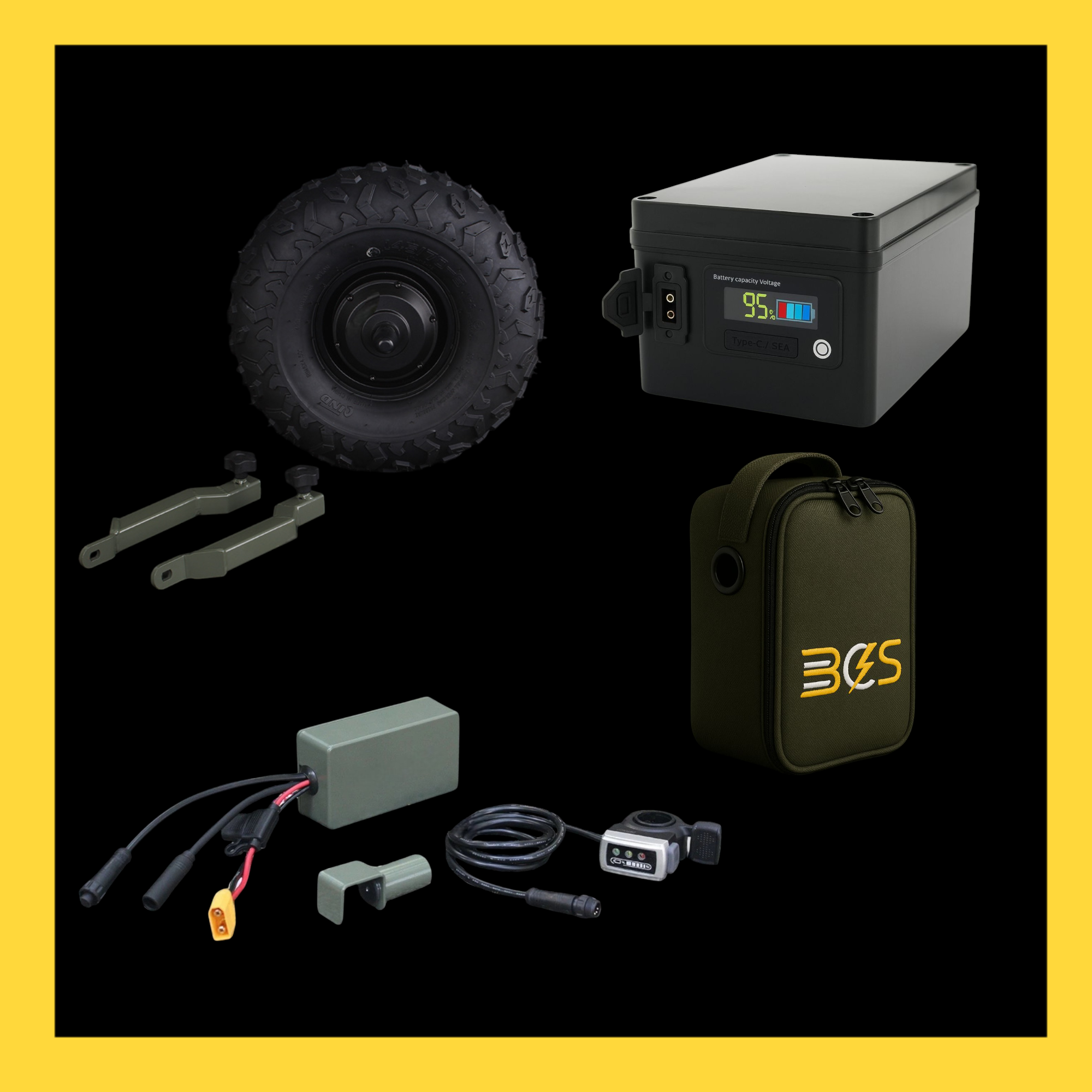 Fox Explorer Electric Barrow Full Conversion Kit