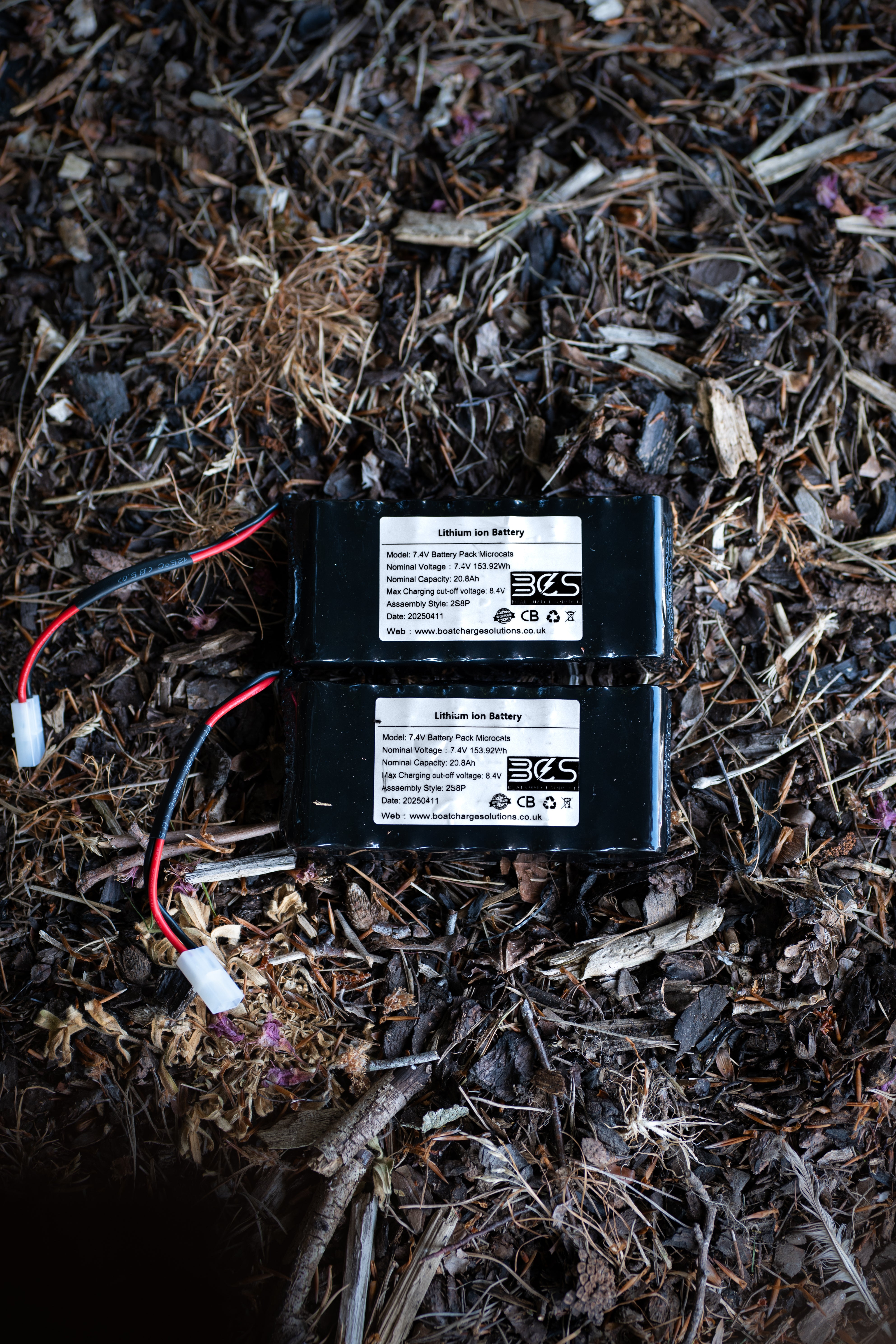 Angling Technics - Microcat Mk1 - HD Compatiable Lithium Batteries ( Pair).