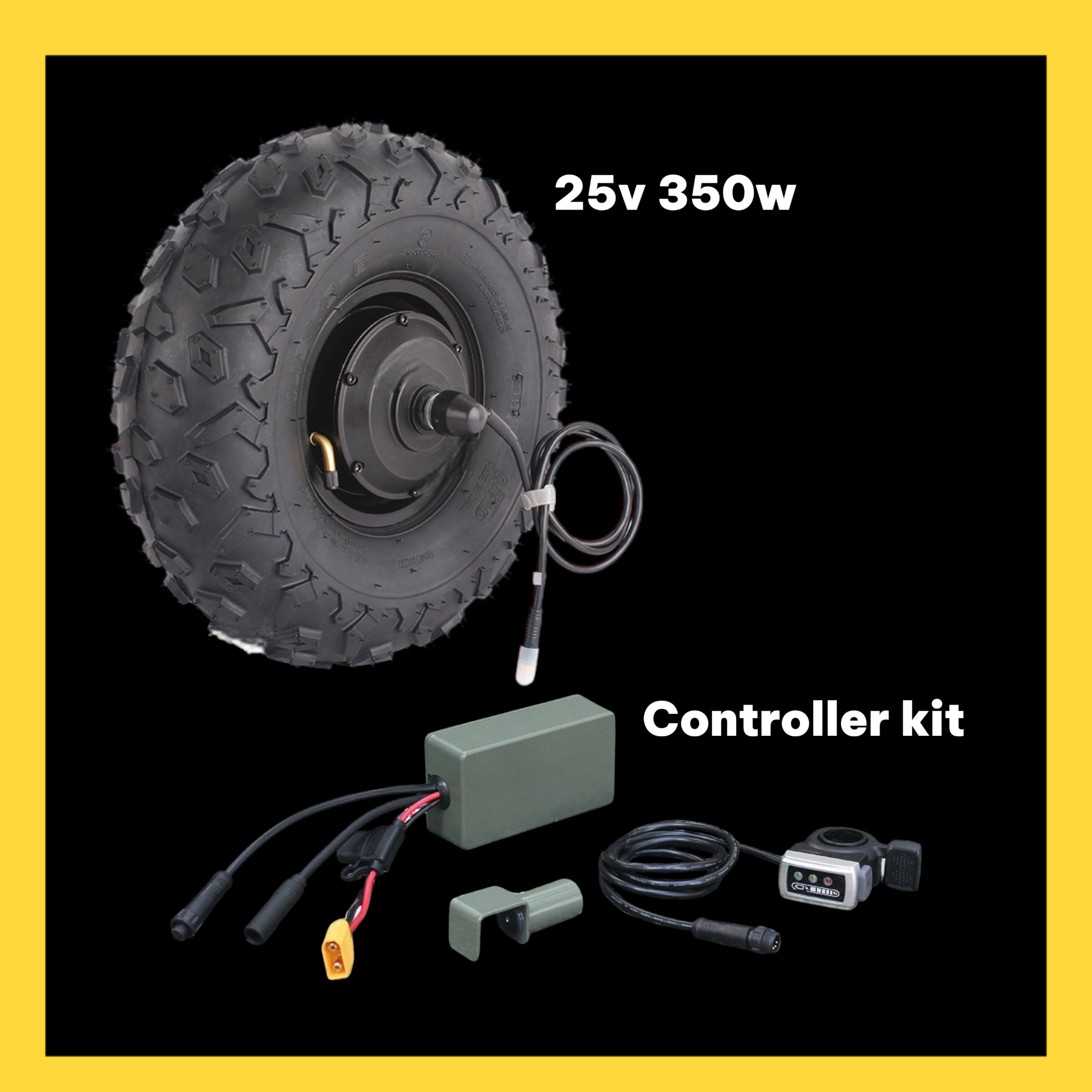 Electric Barrow Conversion Kit 25v 350w - Boat Charge Solutions