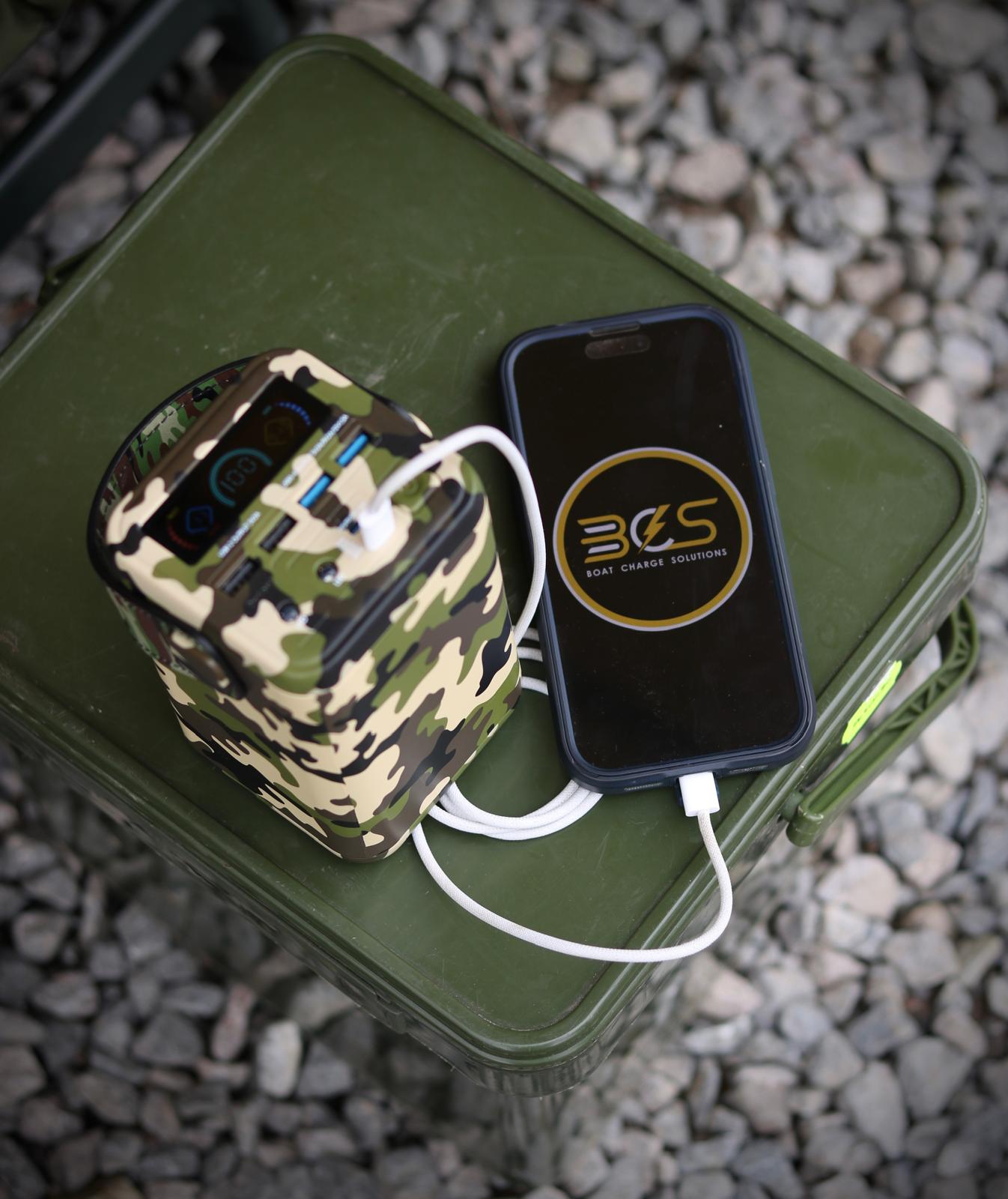 45w 60,000mah Camo Style Powerbank - Top Seller