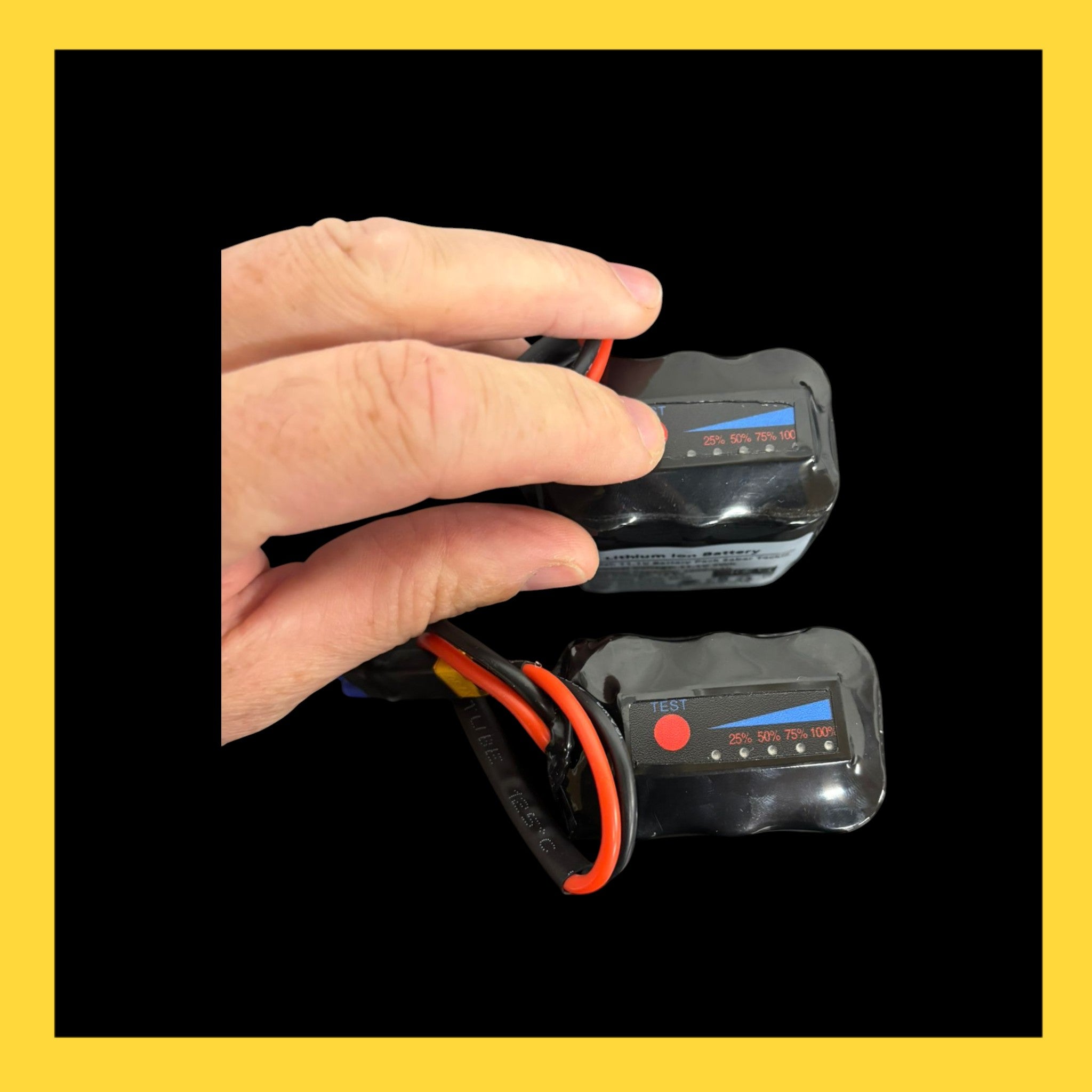 Saber Hydra bait boat  lithium battery 7000mah each - Boat Charge Solutions