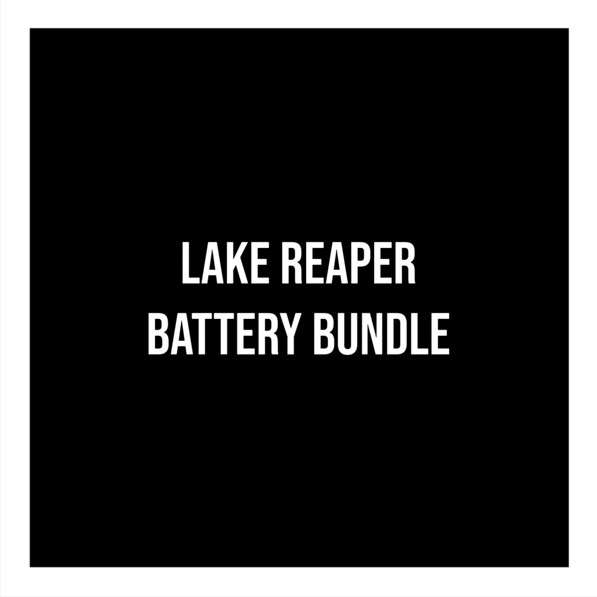 Lake Reaper Lithium Bait Boat Battery Bundle