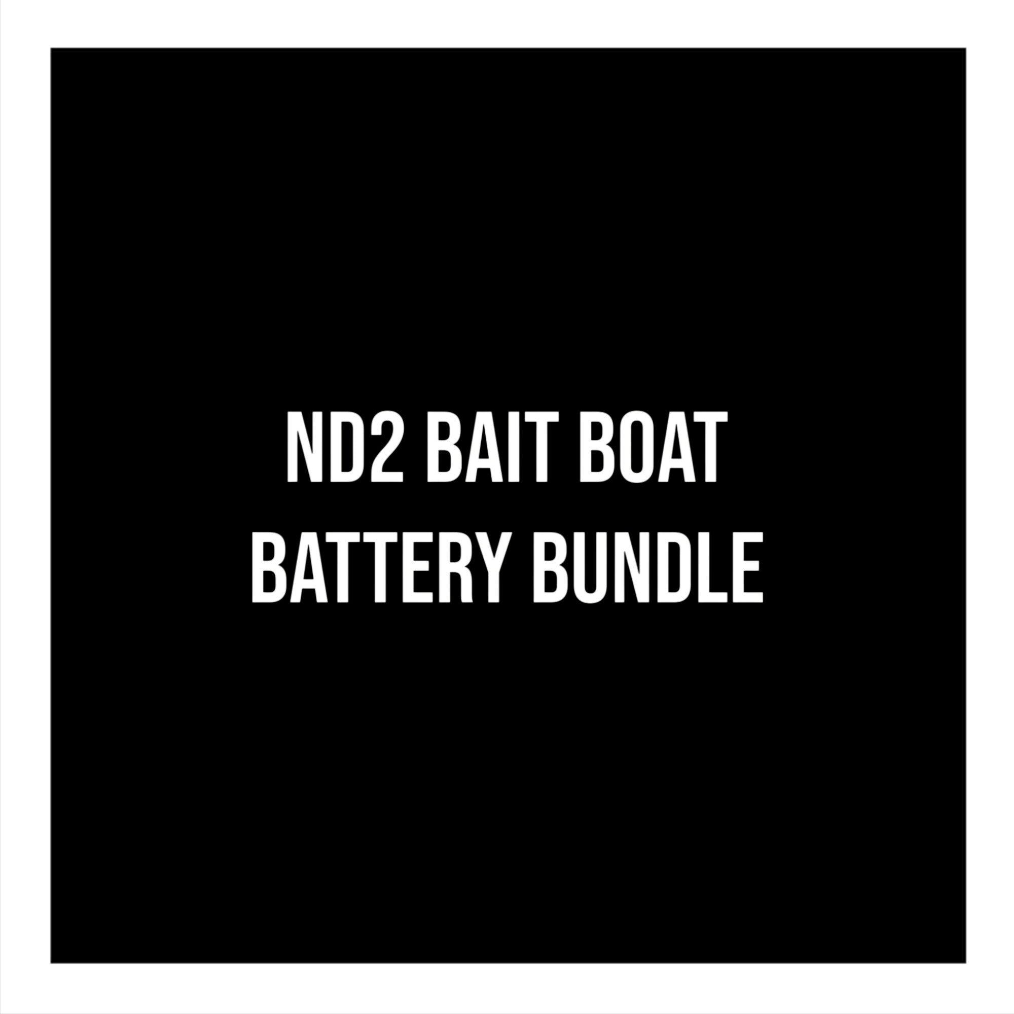 Nd2 The Standard Lithium Battery Bait Boat Battery Bundle