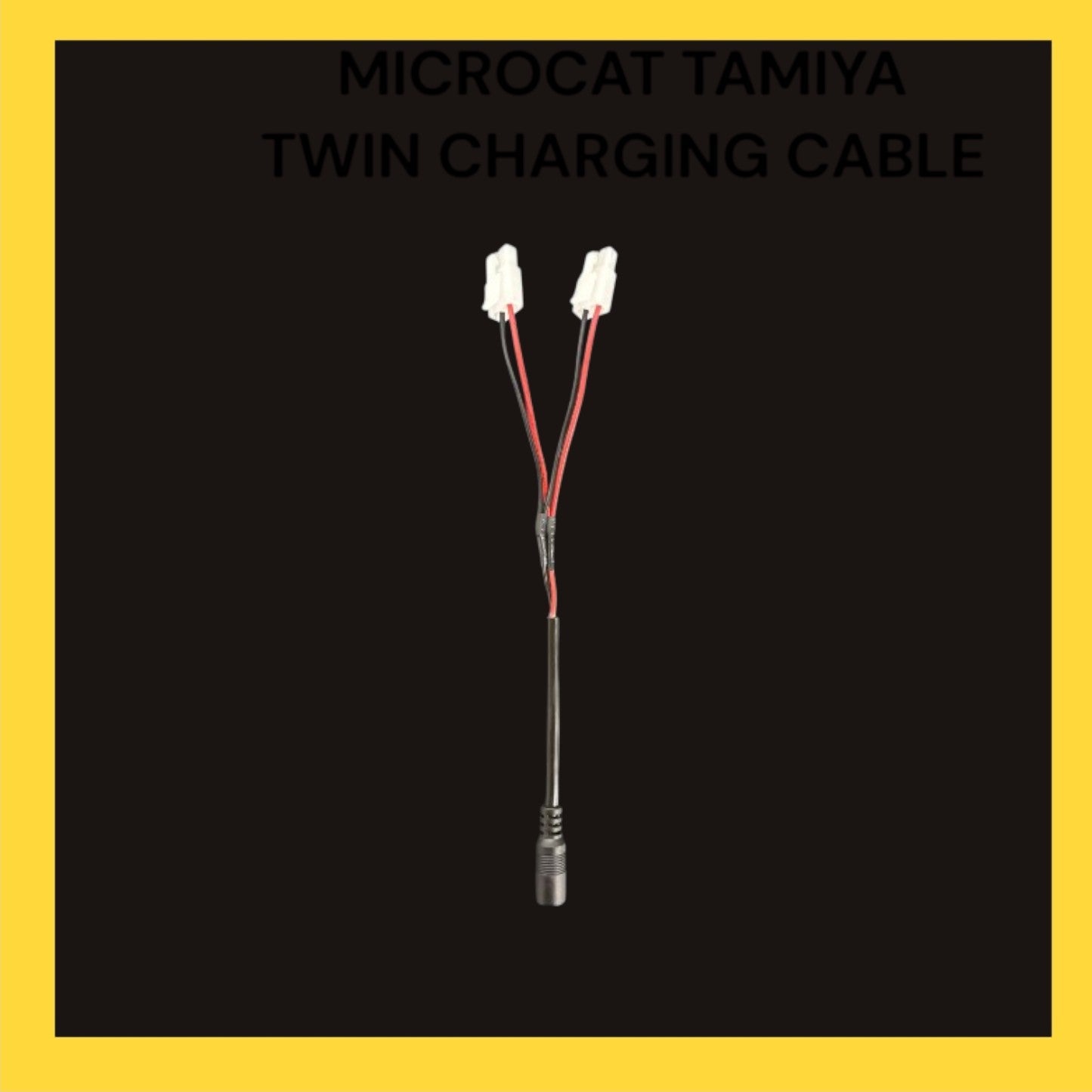 Tamiya Splitter charging cable for 8.4v lithium chargers ( Angling Technics )