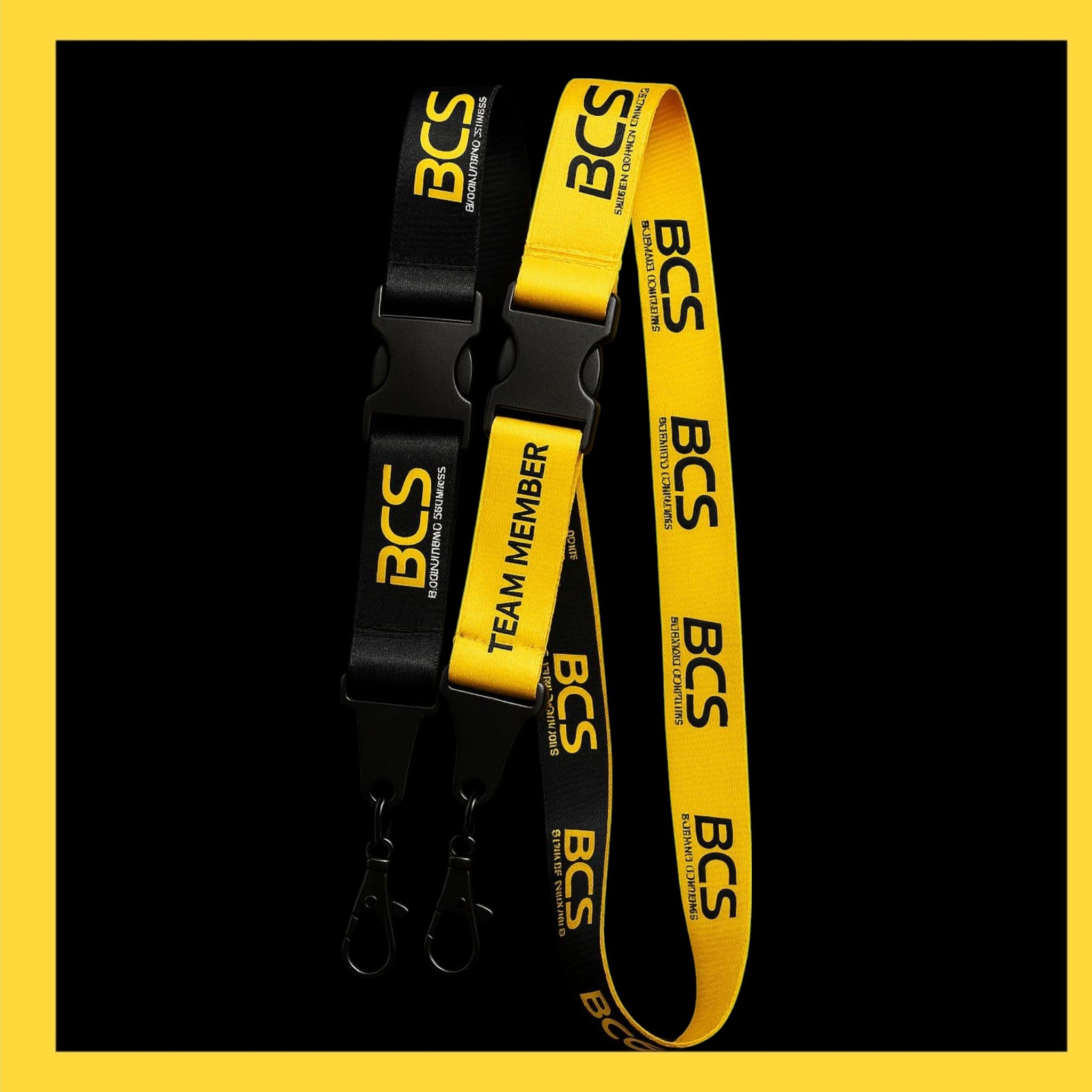 Branded Lanyard standard black