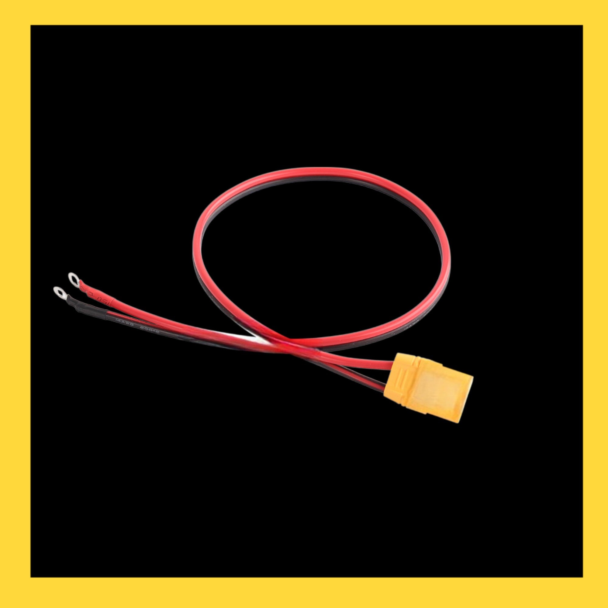 Power Lead XT90 to Ring Terminals for electric Carp Barrow Conversions